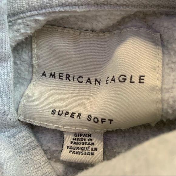 Gray American Eagle Men’s Small Hoodie - Picture 3 of 3
